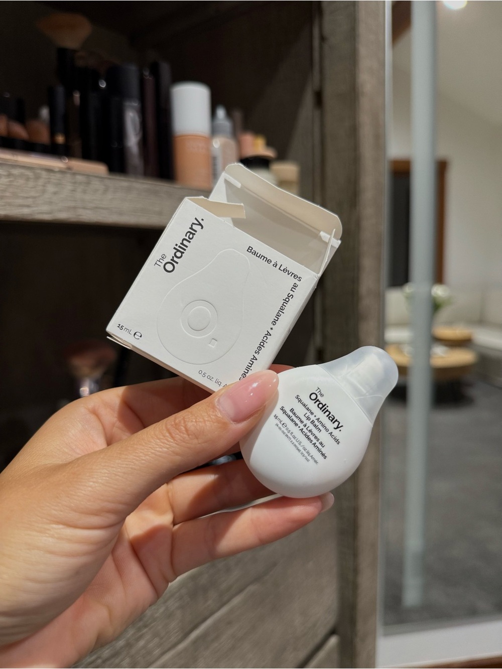 The Ordinary White Minimalist Lip Balm Box